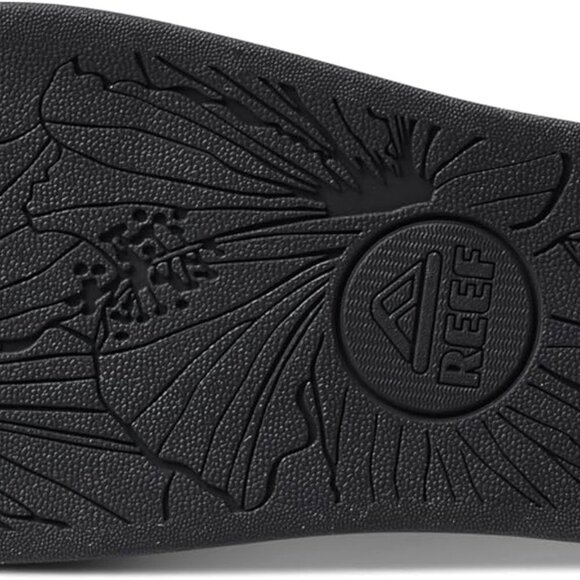 Women's Cushion Flip Flops Ethylene Vinyl Acetate Black Size 9 Slip On - Picture 2 of 6